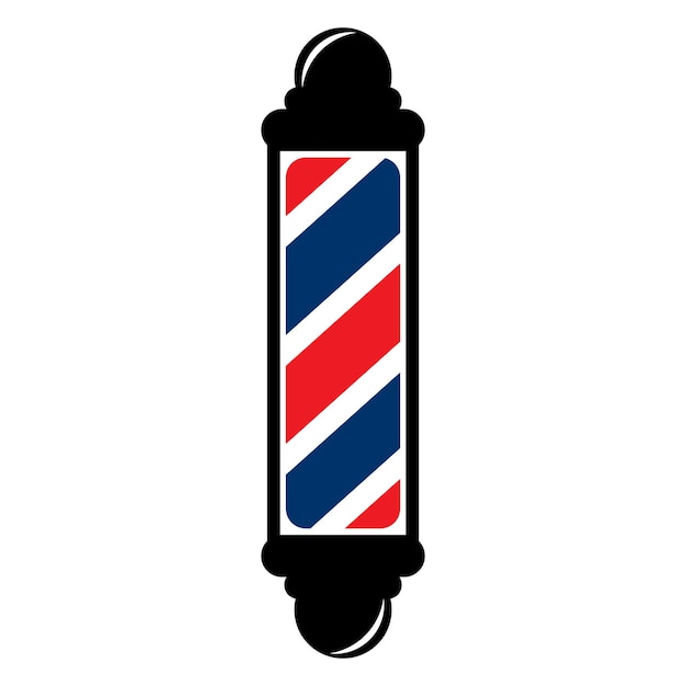 Vector de plantilla de diseño de ilustración de icono de logotipo de peluquero