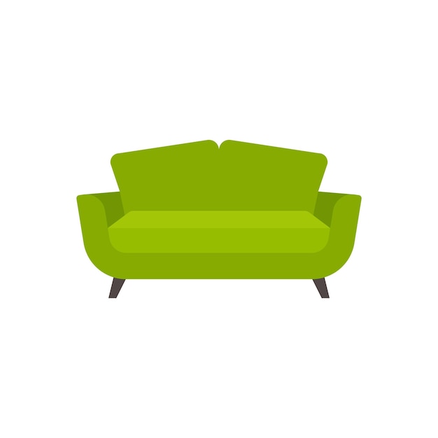 Vector de plantilla de diseño de imágenes prediseñadas de sofá