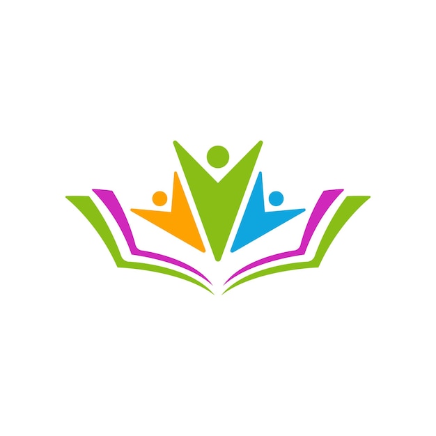vector de plantilla de diseño de logotipo de escuela