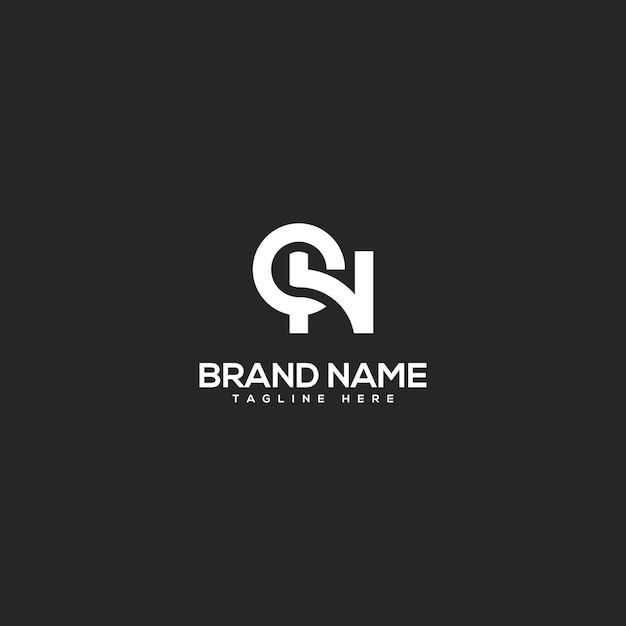 Vector de plantilla de diseño del logotipo de la letra inicial del alfabeto HC CH.