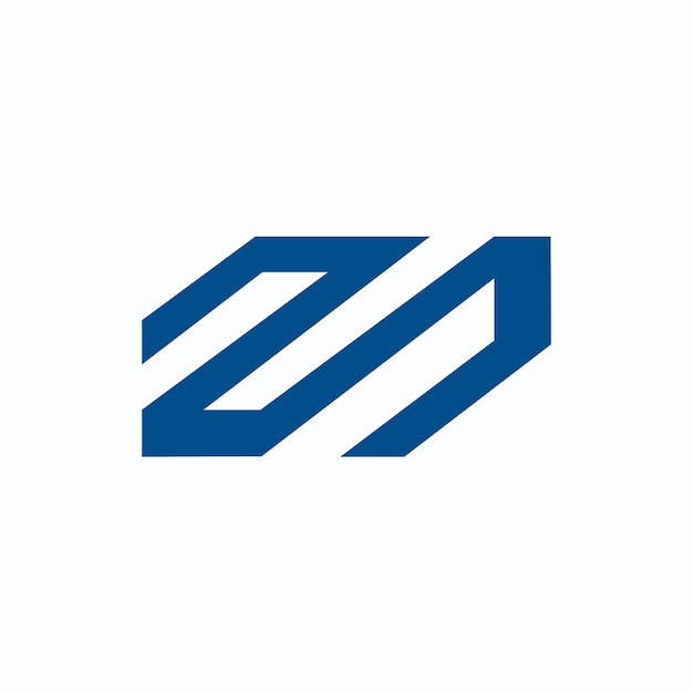Vector de plantilla de diseño del logotipo M