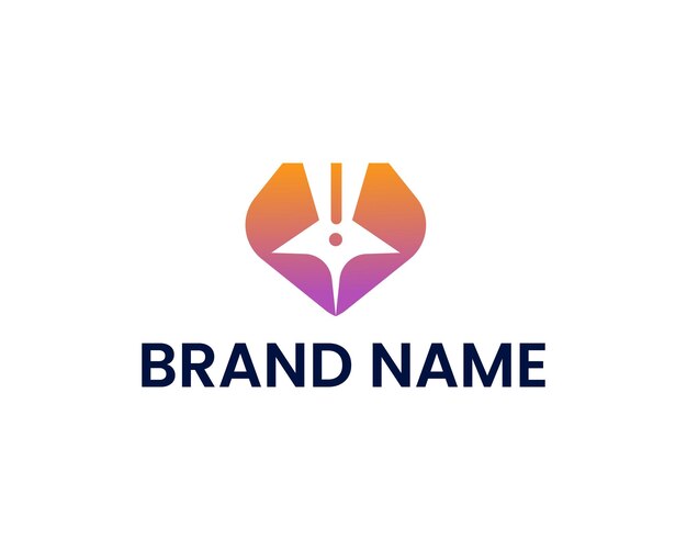 Vector de plantilla de diseño de logotipo monograma moderno letra VI