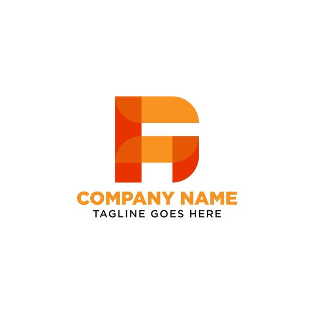 Vector de plantilla de diseño de logotipo R