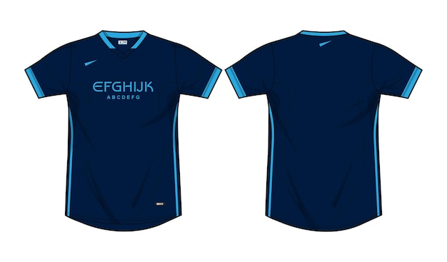 Vector de la plantilla de Dri fit Jersey
