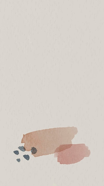 Vector de plantilla de fondo estampado acuarela