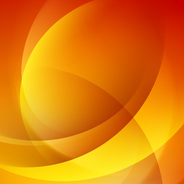 Vector de plantilla de fondo de movimiento suave de flujo futurista de curva de onda dinámica degradado naranja abstracto