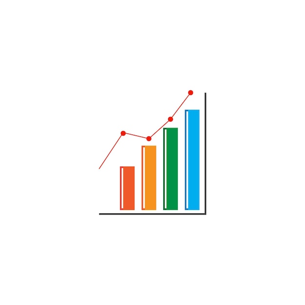 Vector de plantilla de logotipo de finanzas empresariales