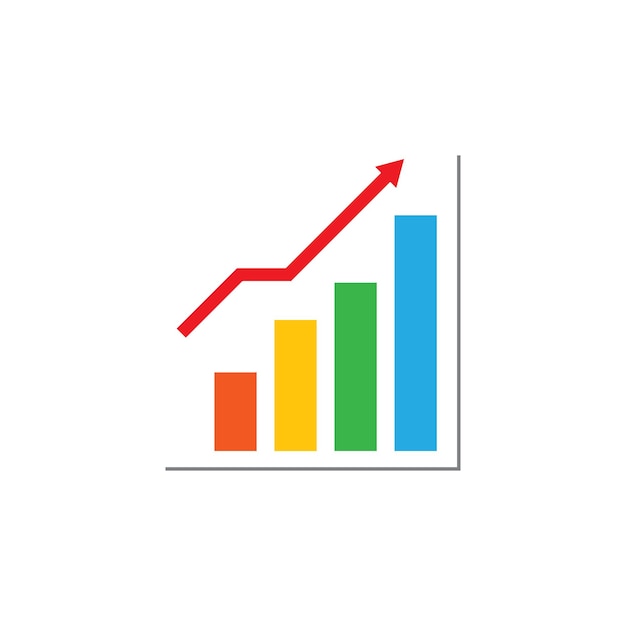 Vector de plantilla de logotipo de finanzas empresariales