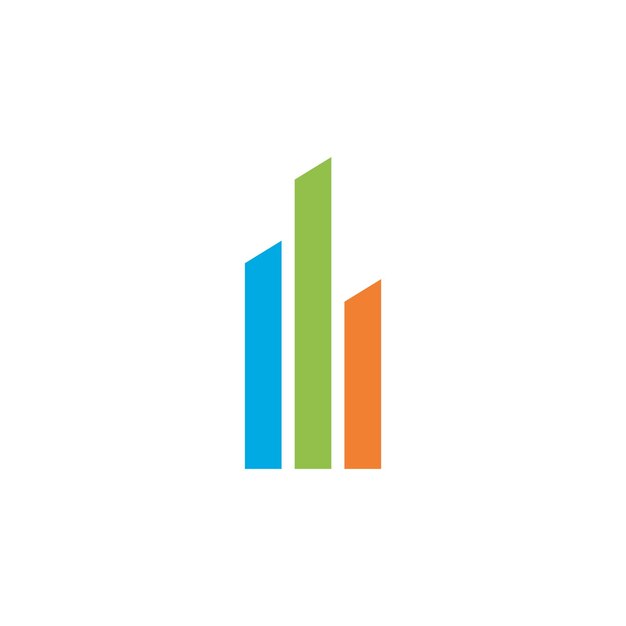 Vector de plantilla de logotipo de finanzas empresariales