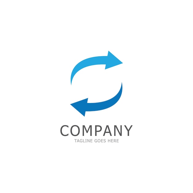 vector de plantilla de logotipo de la flecha logoletter s