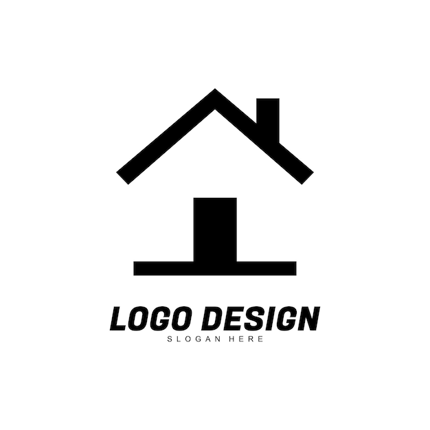 Vector de plantilla de logotipo de inicio para negocio de diseño de interiores