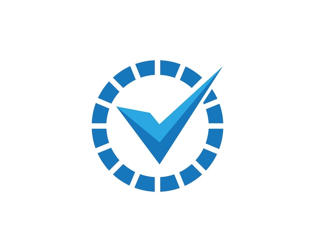 Vector de plantilla de logotipo de letra V