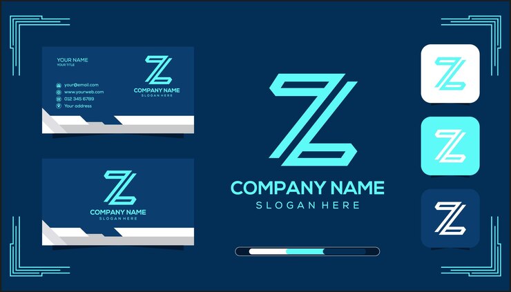 Vector vector de la plantilla del logotipo del monograma z