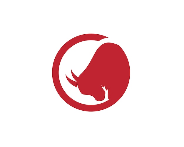 Vector de la plantilla del logotipo de Taurus