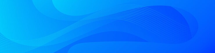 Vector de plantillas de banderas de ondas líquidas azules abstractas
