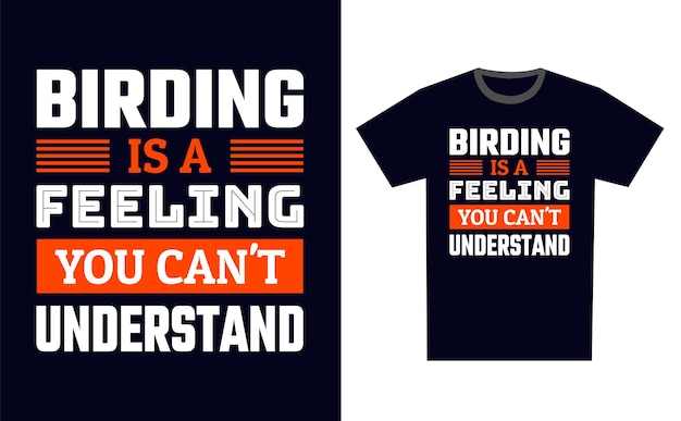 Vector de plantillas de diseño de camisetas para pájaros