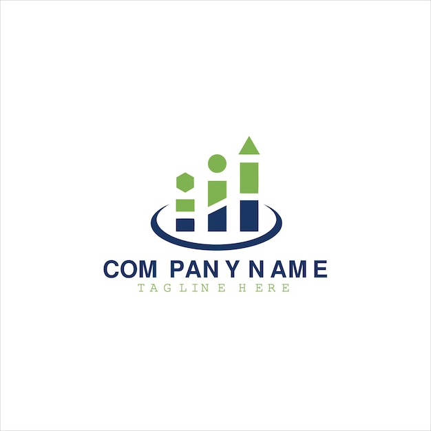 Vector de plantillas de diseños de logotipos de dinero Vector de diseños del logotipo de finanzas Vector de diseño de logos de contabilidad financiera Vector il