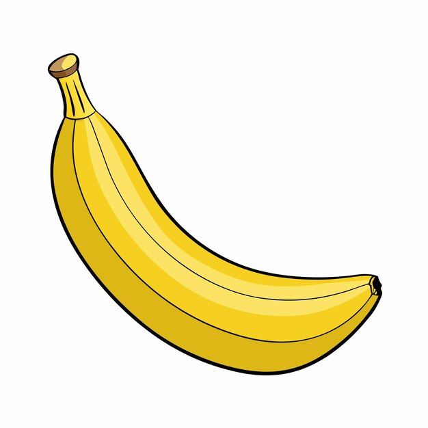 Vector de plátano y ilustración