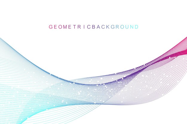 vector poligonal de fondo abstracto geométrico