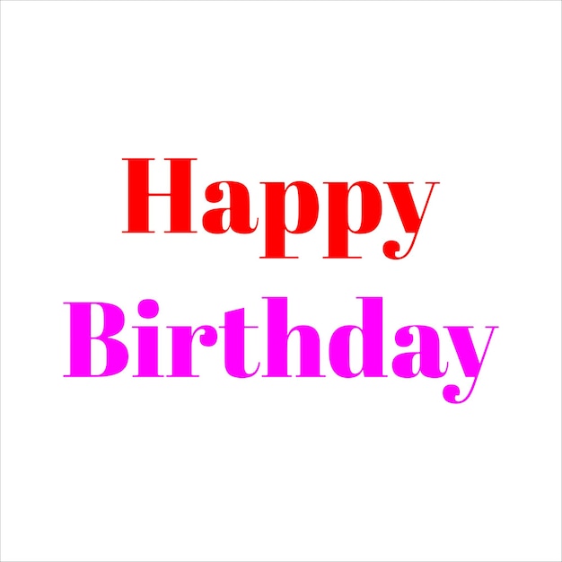 Vector de póster de cumpleaños feliz