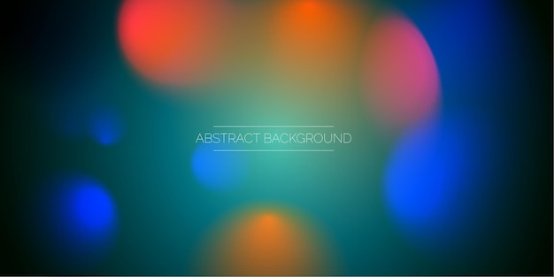Vector premium de diseño de fondo abstracto de luz brillante colorido