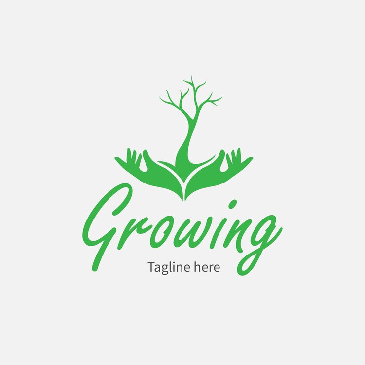 Vector premium de diseño de logotipo de árbol