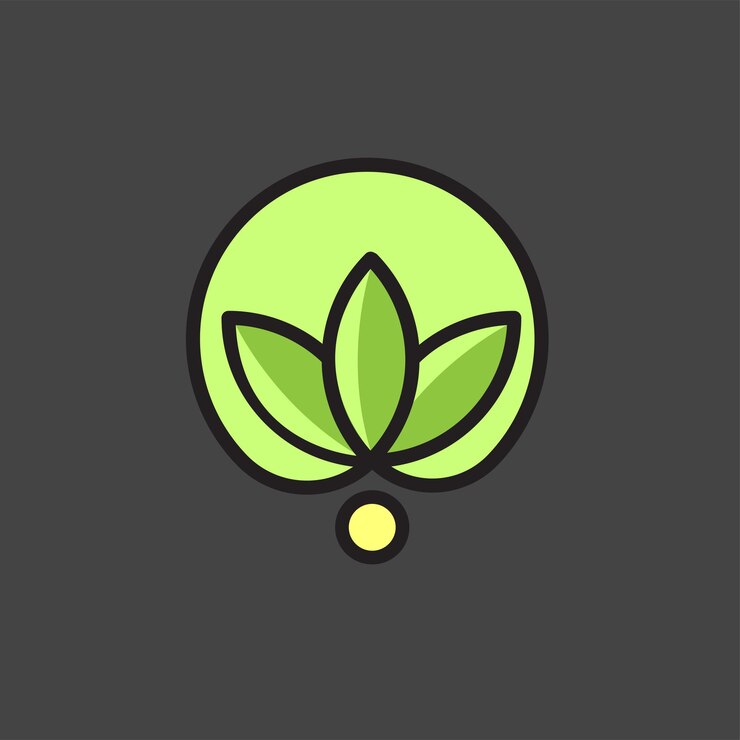 vector premium de diseño de logotipo de hojas