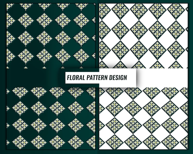 Vector premium de diseño de patrón art deco plano