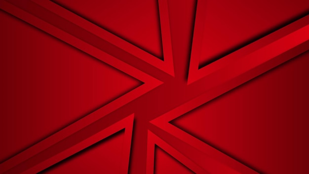 Vector premium de fondo blanco rojo geométrico abstracto moderno