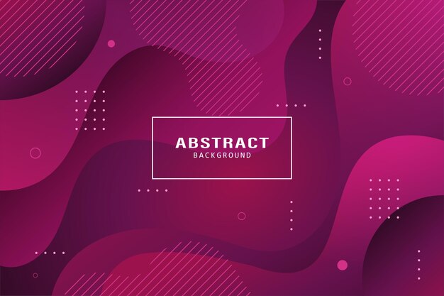 Vector Premium De Fondo Púrpura De Formas Abstractas Modernas