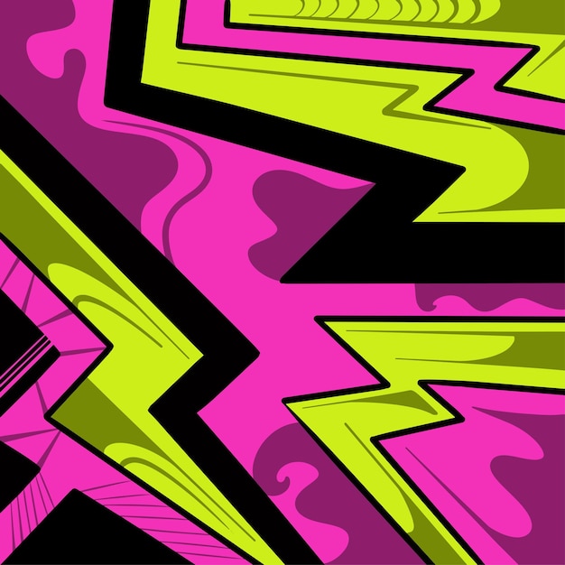 Vector premium sobre fondo abstracto con un patrón genial en el diseño de la camiseta de carreras de fútbol