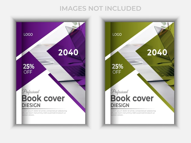 Vector Presentación moderna con estilo Diseño de portada de libro e informe anual para el perfil de la empresa