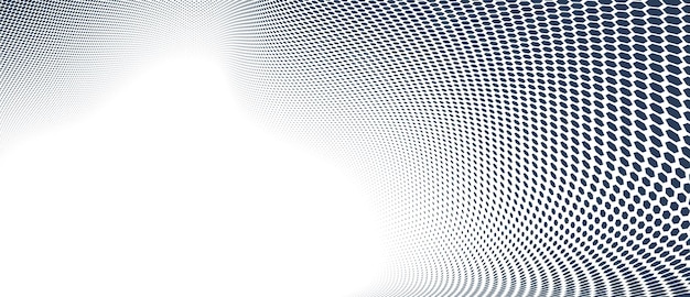 Vector de puntos abstracto de fondo puntos negros en el flujo de perspectiva textura de puntos abstracción de tecnología de grandes datos imagen de fondo fresco de un solo color
