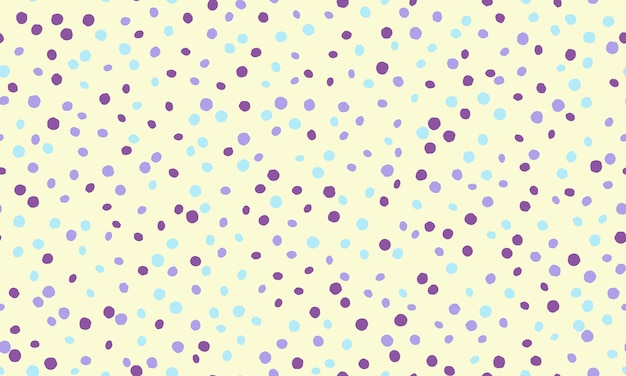 Vector de puntos polka sin costuras con círculos geométricos perfecto para impresiones de telas carteles o fondos abstractos patrón de moda para papeles de pared y diseños textiles