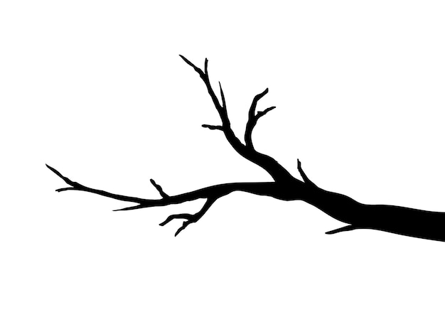 Vector de rama de árbol