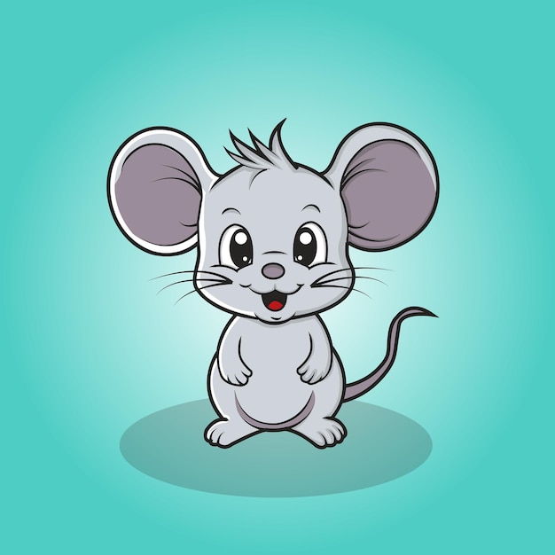 Vector de ratas felices ilustración de arte libre