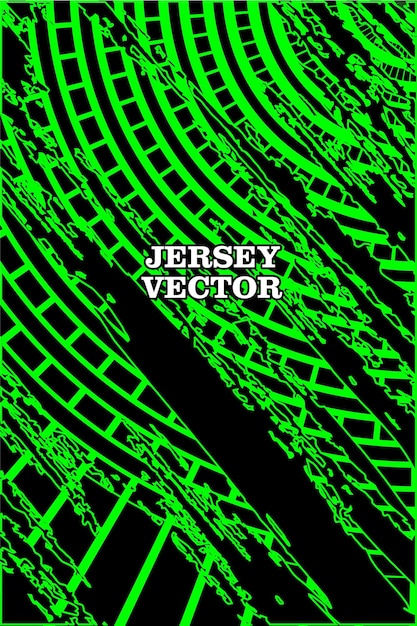 Vector de rayas y grunge para el diseño de Jersey