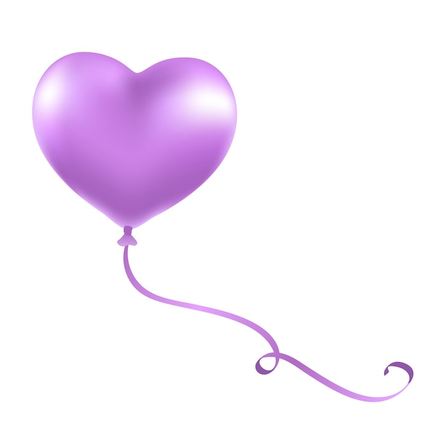 Vector realista fondo del corazón del día de San Valentín
