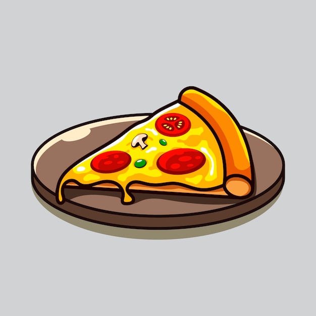 vector de rebanada de pizza