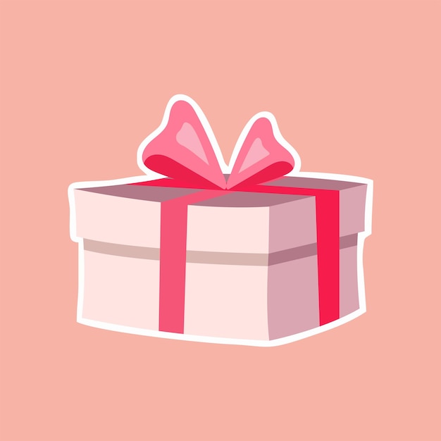 Vector de regalos de cumpleaños rosados