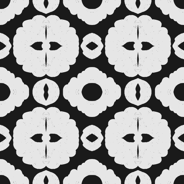 Vector de relación de patrón estilizado de textura grunge abstracta