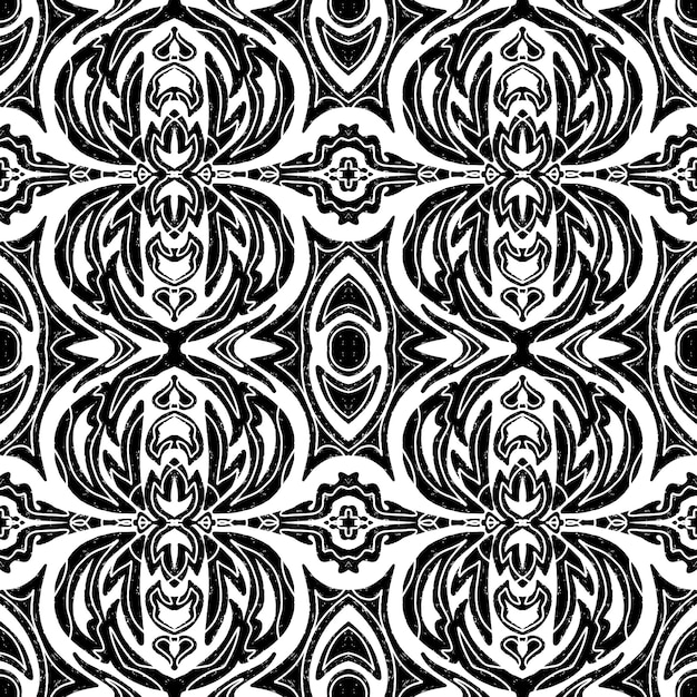 Vector de relación de patrón estilizado de textura grunge abstracta
