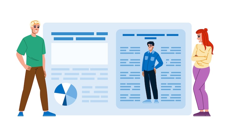 Vector vector de resultados de la marca serp