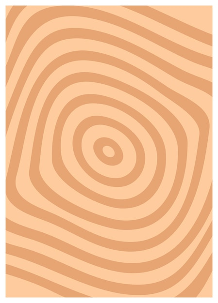 Vector retorcido y distorsionado fondo hippie groovy ondas girando patrón giratorio retro