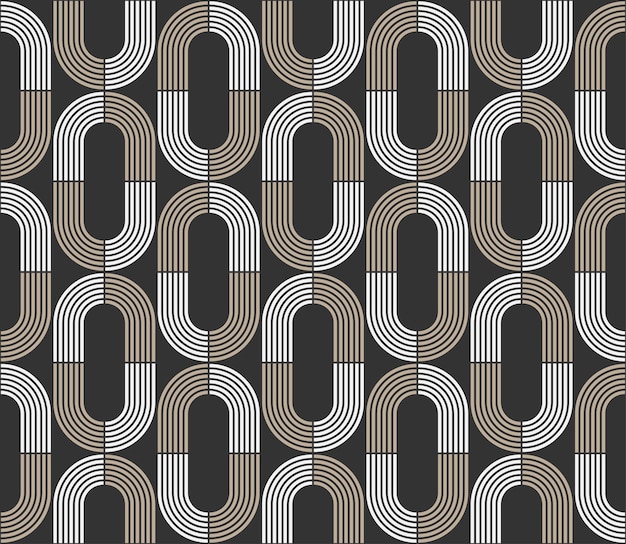 Vector retro de fondo de patrón geométrico transparente