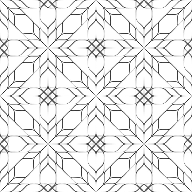 Vector retro de patrones sin fisuras minimalista abstracto