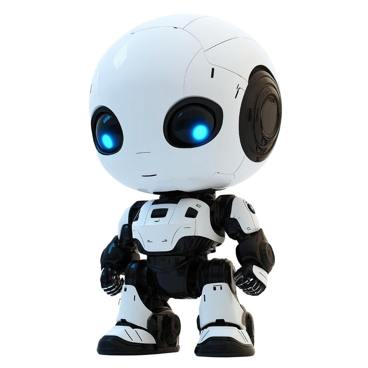 Vector vector de robots animados en 3d