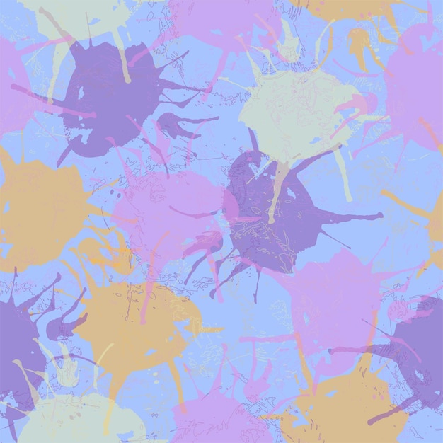 Vector, rosa desnuda, pinceladas, con, destellos dorados, patrón, lujo, contorno, decoración, pastel, rosa, delicado, decoración, fondo