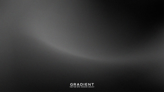 Vector de ruido gris iluminado suave y simple efecto de textura monocromática de fondo granulado moderno