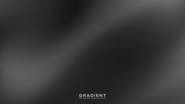 Vector de ruido gris oscuro simple fondo granulado moderno colores monocromáticos efecto de textura